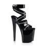 Xtreme Black 8" Heel