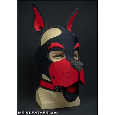 Neo WOOF! Head Harness Red
